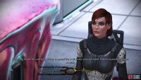 Ask the Hanar to leave to obtain Omni-Gel along with Paragon or Renegade points