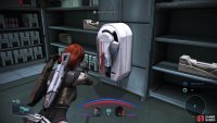 you’ll find the armor in the Wall Safe upstairs.