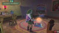 12: Inside Zelda&rsquo;s room in the Knight Academy. Use the Clawshots to climb into the chimney on the roof.