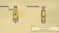 Map of Lanayru Desert&rsquo;s interior.