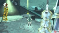 15. Hop back onto the pathway around the mining facility. Head over to the north-east and climb up the wall on the other side of the large stairs. There are two Watchers here. You can weave between them&ndash;or say &ldquo;screw it&rdquo; and run straight through them.