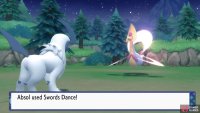 If you use Sword Dances 3 times, Absol will have max Attack.