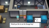 Use the key to unlock the door at the nearby Galactic Warehouse.