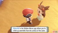 After defeating Volkner, she’ll give you HM Waterfall so you can challenge the League.