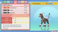 The Pokémon in the Grand Underground usually have an Egg Move in the first slot.