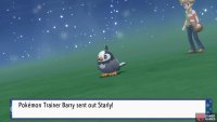 He leads with his Starly like before.