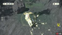 At the top of the cliff, double-tap Left or Right to switch back to Wyrdeer.