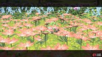 We’re imagining Shaymin making a menacing face behind those flowers.