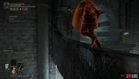 ride the guillotines and jump over to reach a hidden passage