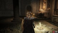 To your right will be the Dragon Temple Transept site of grace with the boss arena through the doorway in front of it.