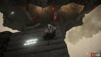 Follow the corridor whilst being wary of the Azula Beastman that will jump out at you from your left.  When you reach the stairs, drop to the platform below.