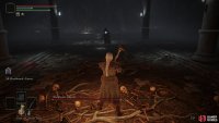 After pulling the lever to open some sealed doors you can confront the Black Knife Assassin.