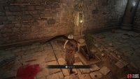 Pull a lever to open some doors.