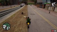 You also have to be mindful of the incoming second train near the first tunnel