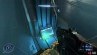 You&rsquo;ll find the UNSC log inside the tower just after obtaining the Threat Sensor.