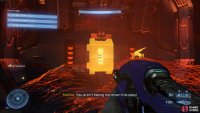 You&rsquo;ll need to destroy the cooling pylons after the scene, then escape the control room before it explodes.