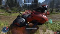 You can plant a grenade in the cockpit of the Wraith if you use Grappleshot to reach it.