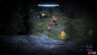 You can whittle Bipbap&rsquo;s health down from the cliff edges.