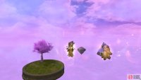 Beautiful pink/purple skies.