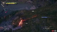 !Heaven&rsquo;s Cloud heling to take out a small enemy group.