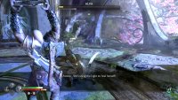 You’ll need to use your shield ability by double tapping L1 to interrupt Alva from healing near the end of the fight.