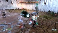 Haklangr has the ability to give himself either a fire or frost shield.