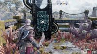 Examine a Lore Marker to get the “Regarding the Removal of Resources” entry.
