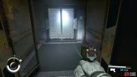 Take the elevator down into the next area.