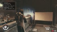Grab the mining laser from the counter behind you.