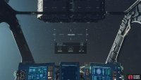 You’ll know you’re docked when you get this pop-up on your ship’s HUD.