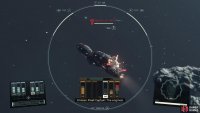 then disable the engines with EM weaponry.