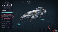For a proper stash, check out the “Ship” tab of the menu - here you’ll see your ship’s current cargo capacity, and you’ll be able to access said cargo holds with the click of a button.