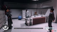 Head into Veena’s office where they’ll talk about a missing shipment.