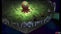 Through the locked door, there&rsquo;s a giant blob who wants you to do 3 clockwise laps around the arena.