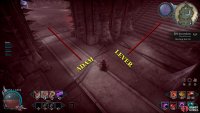 Before you can fight Adam, you&rsquo;ll need to use the nearby lever.