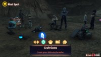 then return to the camp and click the gem icon to open the menu. 