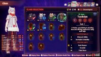 Each character grows quicker or slower in different classes.