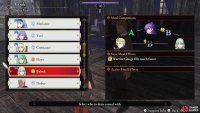 then pick two companions to join you - different characters prefer different foods.