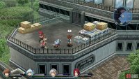 Examine some white crates to advance the main questline,