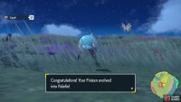 Level Up to 38 or higher and Finizen should evolve!