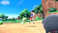 You can have a Pokémon travel alongside you. (Credit: The Pokémon Company)