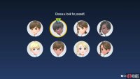 These are the preset looks.