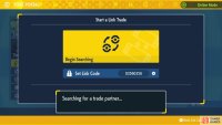 Enter the code pictured and set up a new link trade online.