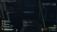 Turn left at the archway on the metal bridge, and there&rsquo;s a tiny catwalk you can walk across  to a possible scripture spawn.