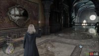 There&rsquo;s a moth mirror next to the Dark Arts Tower Floo Flame.