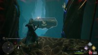 Maneuver the floating platform so it&rsquo;s in front (north of) the portal arch, then use !Accio to pull another floating platform towards the portal arch.