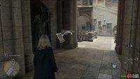 Go to the Faculty Tower Floo Flame, then walk over to the Staircase. There&rsquo;s a Witch Statue you should Revelio.