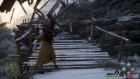 Use Repairo to fix the broken bridge leading to the tent that definitely doesn&rsquo;t have an illegal beast-fighting ring inside of it.