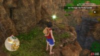 There&rsquo;s another small stone ledge you can reach by jumping to vines on the west side of the Gardens.