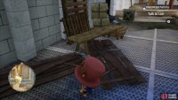 Hiding behind the table in this section of the city&rsquo;s Abandoned Factory filled with thugs.